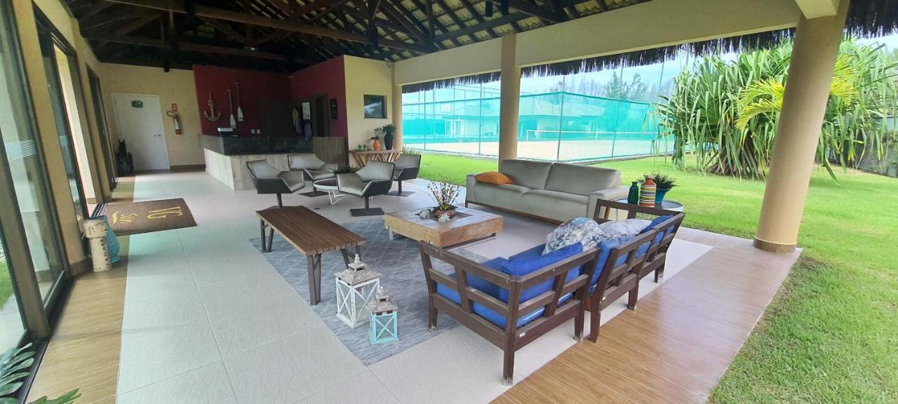 Paraiso Frente Mar!! 04 Pessoas-Pe Na Areia Vg Sun Cumbuco-Hidro, Sauna, Academia, Piscina,Cozinha Completa, Wifi, Parquinho Infantil Exterior foto